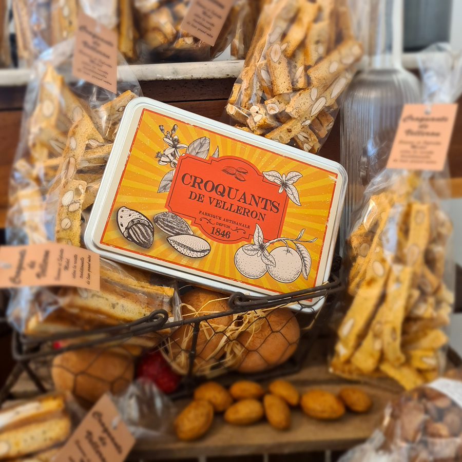 Les croquants aux amandes de Velleron.